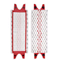 Miniatyrbilde 1 av 5: 2 stk Vileda /O-Cedar Adapter Flat Mop Erstatningsklut Mophode