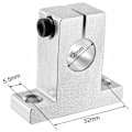 Miniatyrbilde 2 av 3: 4 skinneføringer for SK12 lineærguide for 12 mm akseldiameter