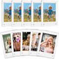 Pikkukuva 1 / 5: 10 kpl akryylisia Polaroid-jääkaappimagneetti valokuvakehyksiä, kirkkaita minikehyksiä pikakuville, 2,36 x 3,54 tuuman magneettinen Instax-kehys jääkaappiin