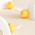 Miniatyrbild 2 av 5: Ocean Yellow Smart Cat Ball, Interaktiv Katt Leksak, 360 Grader Auto