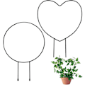 Miniatyrbild 1 av 5: 2-pack Metallväxtstöd för inomhusväxter, Metallstöd för klätterväxter, Växtstöd för krukväxter