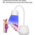 Miniatyrbilde 2 av 5: UV-lampe for negl tørking, 24W rask tørking UV-gel negllampe med 8 lys C