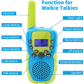 Pikkukuva 5 / 5: 2 kpl Walkie-talkie leluja pojille ja tytöille 3 4 5 6 7 vuotiaille