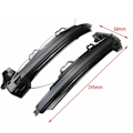 Miniatyrbilde 2 av 5: For Audi A4 S4 A5 S5 RS4 RS5 Vannlys LED A4/S4 B9 2016-2019 U