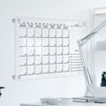Pikkukuva 1 / 5: Akryylimuistilehtiö Weekly Plannerille, riippuva ilmoitustaulu, Clea