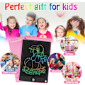 Miniatyrbillede 5 af 5: Ocean 8,5 tommer Farverig LCD Skrivetablet (Pink), 8,5 tommer Grafi