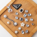 Miniatyrbillede 2 af 4: 20 stk. 3D Clog-sandaler Ornamenter, Sko Charms, Søde Sko Ornamenter