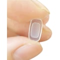 Miniatyrbilde 3 av 5: Nese pads for briller, 4 par erstatnings firkantede premium myke silikon - rektangelformede skyve/trykk-inn nese pads