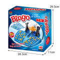 Miniatyrbilde 3 av 5: Tradisjonelt Bingo Spill med Kuler, Dispenser og Bingobrett