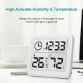 Miniatyrbild 3 av 5: Inomhus Termometer Hygrometer Digital LCD C/F Tempera
