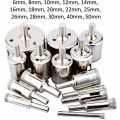 Miniatyrbillede 4 af 5: 15 stk. 6-50mm Diamantbor Bits Savsbor Bits Kulstofstål D