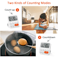 Miniatyrbillede 4 af 5: Køkken Timer, Køkken Timer, Digital Timer Stopur og Tæller