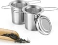 Miniatyrbillede 1 af 5: 2 stk. Teefilter, 304 Rustfrit Stål Teefilter Teinfuser med