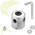 Miniatyrbillede 1 af 5: Aluminium Trimmerhoved Universal Brush Cutter Hoved Spole Trimmer H