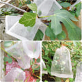 Miniatyrbilde 3 av 5: 100 Pakk 4x6 Tommer Fruktbeskyttelsesposer, Hage Nettposer Nylon