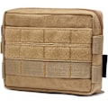 Miniatyrbilde 1 av 5: Taktisk Molle-pose (Khaki) EDC-pose Multifunksjonell Militær Beltepose