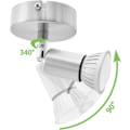 Miniatyrbillede 2 af 5: Lumare Loftlampe GU10 6W - 400lm LED Loftlampe AC 230V -