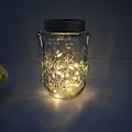 Miniatyrbild 4 av 4: 3-pack Masonburklock med LED-ljusslingor, vattentäta, solcellsdrivna, 2 m, 20 LED
