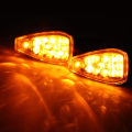 Miniatyrbillede 2 af 5: 4 stk. Motorcykel Blinklys 14 LED Blinklys 12V Vandtæt