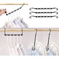 Miniatyrbilde 5 av 5: Magic Hanger, 5 plassbesparende kroker (svart), multifunksjonell vertikal
