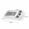 Miniatyrbild 3 av 5: Vit Digital KylskåpsTermometer, Vattentät FrysTermometer