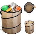 Miniatyrbild 1 av 5: Utomhus trädgårdsavfallspåse - Sammanvikbar Camping Sopbehållare Pop-up C