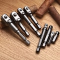 Miniatyrbillede 2 af 5: 8 Stk. 1/4\" 3/8\" 1/2\" Magnetisk Bitsholder Forlænger Skruetrækker Adapter Hex/Firkant Sortiment