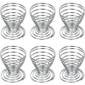 Miniatyrbilde 1 av 5: x Spiralformede Eggkopper i Rustfritt Stål