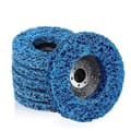 6 stk. Strip Discs Slipeskive 115mm 4,5 tommer Slitesterk Polymaling