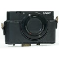 Miniatyrbild 4 av 5: (Svart) För Sony Cyber-shot DSC-RX100 VI, DSC-RX100 V, DSC-RX100