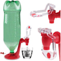 Miniatyrbilde 3 av 5: 2 Liter Drikkedispenser, Brus Drikkedispenser Flaske Opp Ned Drikkefontener Vanndispenser Maskin for Fest Hjemmebar (Stil 1)