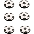 Miniatyrbillede 1 af 5: (Fodbold) Pakke med 6 Bløde Gummi Knapper Tegneserieformede Knapper til K