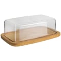 Pikkukuva 1 / 5: Bambu- ja muovivoiraskia Beige ja läpinäkyvä H5.7 x 13.5