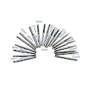 Miniatyrbilde 5 av 5: 20 stk 3mm Dobbelt Kutt Burr Sett, (3 X 3) Wolframkarbid Rotasjon