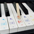 Miniatyrbillede 3 af 5: Imelod Klistermærker til 49/61/76/88 Taster, Klaver og Keyboard Musikalsk