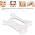Miniatyrbilde 3 av 5: Ansikts Gua Sha Massasje, Gua Sha Brett, Keramikk Reduserer Fett Statisk Bærbar Full Kroppsskrapeplate for Kvinner Voksne