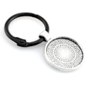 Pikkukuva 5 / 5: 25 kpl Pyöreä Kehys Riipus Alustat Asetus Cabochon Tyhjä Pohja DIY Askarteluun Valokuva Korujen Löydöt Tarvikkeiden Valmistus 25mm
