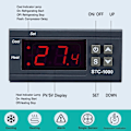 Miniatyrbild 4 av 5: STC-3008 dubbeldisplay dubbelkontroll temperaturregulator dubbel sensor