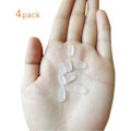 Miniatyrbilde 5 av 5: Nese pads for briller, 4 par erstatnings firkantede premium myke silikon - rektangelformede skyve/trykk-inn nese pads