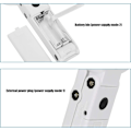 Miniatyrbillede 5 af 5: 5x 11x Forstørrelsesglas, USB 8 LED-lys Håndholdt Stand Desktop Belyst Forstørrelsesglas til Læsning Reparation (uden Batteri)
