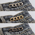 Miniatyrbild 4 av 5: 3 Set Byxåtdragare för Midja Kvinnor Jeans Åtdragningsklämmor för att Göra Byxmidjan Mindre Justera Midjeklämmor