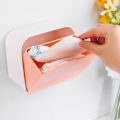 Miniatyrbilde 2 av 5: Sanitetsbind Oppbevaringsbeholder, Bærbar Sanitetsbind Organizerboks i Plast for Bad 15,2x15,2x8,9 cm Første Mens Bag for Jenter, Kvinner, Damer (P
