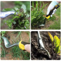 Miniatyrbilde 5 av 5: Ugressfjerner (Gul), Bærbar Hageugressfjerner i Rustfritt Stål, Planting