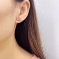Miniatyrbillede 2 af 5: Sødt Dachshund Hunde Brusk Helix Stud Øreringe til Kvinder Piger Mænd Rustfrit Stål Hvalp Dyr Kæledyr Skrue Flad Bag Tr