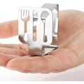Miniatyrbild 5 av 5: Premium Bordsduksklämmor i Rostfritt Stål Bordsdukshållare Inomhus Utomhus Bordsklämmor Metallklämmor 8 Stycken