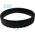 Miniatyrbilde 5 av 5: Ocean 2 tilpassbare spor for Zodiac MX6 MX8, Baracuda bassengrenser
