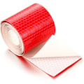 Miniatyrbillede 3 af 5: Advarselssticker reflekterende tape, 2 stk. 5cm × 3 meter reflekterende