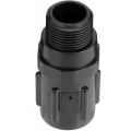 Miniatyrbillede 1 af 5: Havetrykregulator til have - 30 Psi (Sort) 3/4 Tommer Rørgevind Dryp I