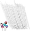 100-pack (Vita) Pinnar för Lollipop och Cake Pops, Papperspinnar