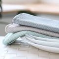 Miniatyrbilde 2 av 4: Gjenbrukbare Mikrofiber Rengjøringskluter - 3 stk, Lo-frie Husholdningskluter
